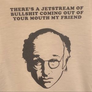 Larry David Curb Your Enthusiam jetsteam t-shirt